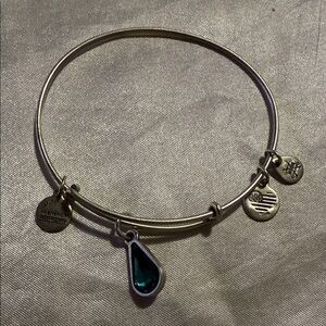 Alex and Ani Living Water Charm Bangle Bracelet